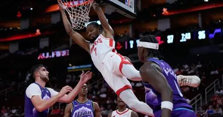 Durant on his preseason debut with Rockets: 'It felt like I've been here for a while'