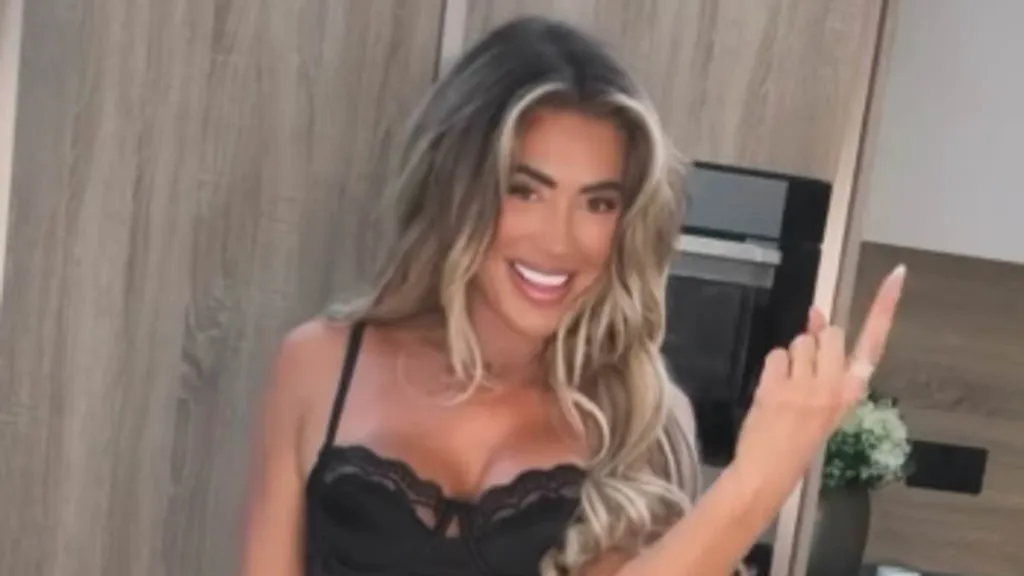 Chloe Ferry sets pulses racing as she slips into a daring mini dress