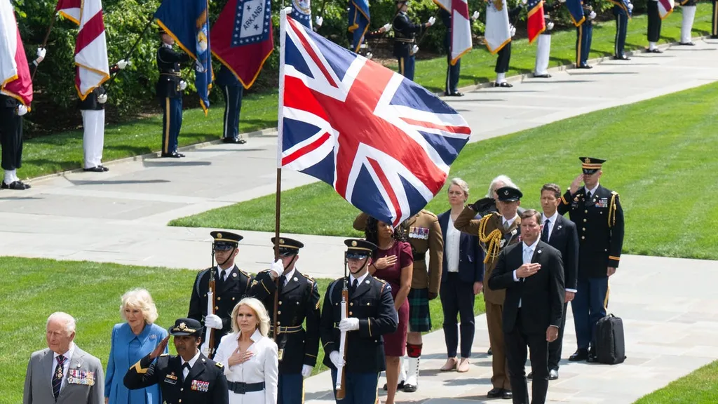 'Diplomatic gaffe': Union Jack flag was upside down during royal visit
