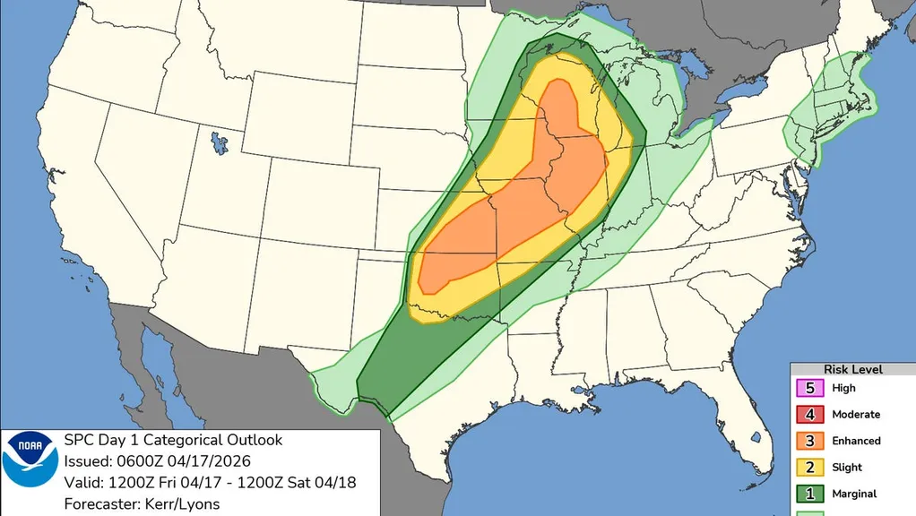 Another round of storms, tornadoes takes aim at central US
