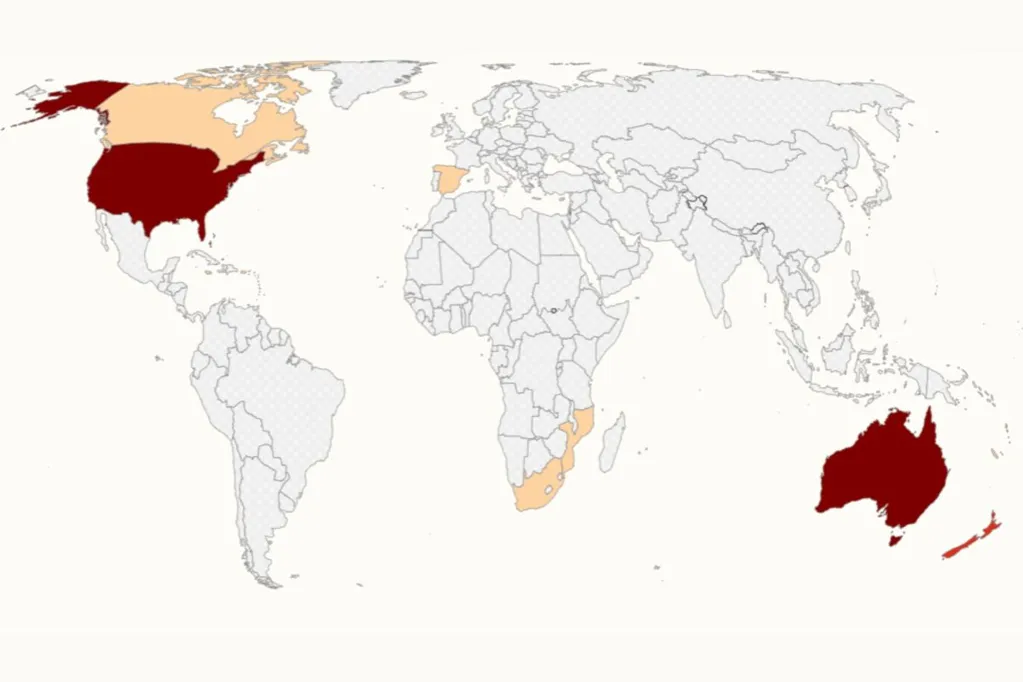 Map shows places with most shark attacks as fatal bites increase