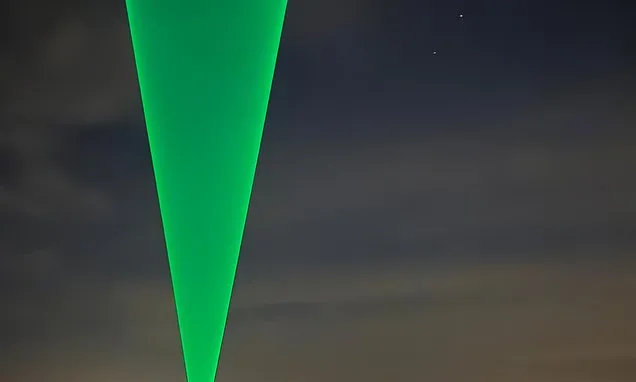 Artist Chris Levine´s latest installation is 'art on a cosmic scale´