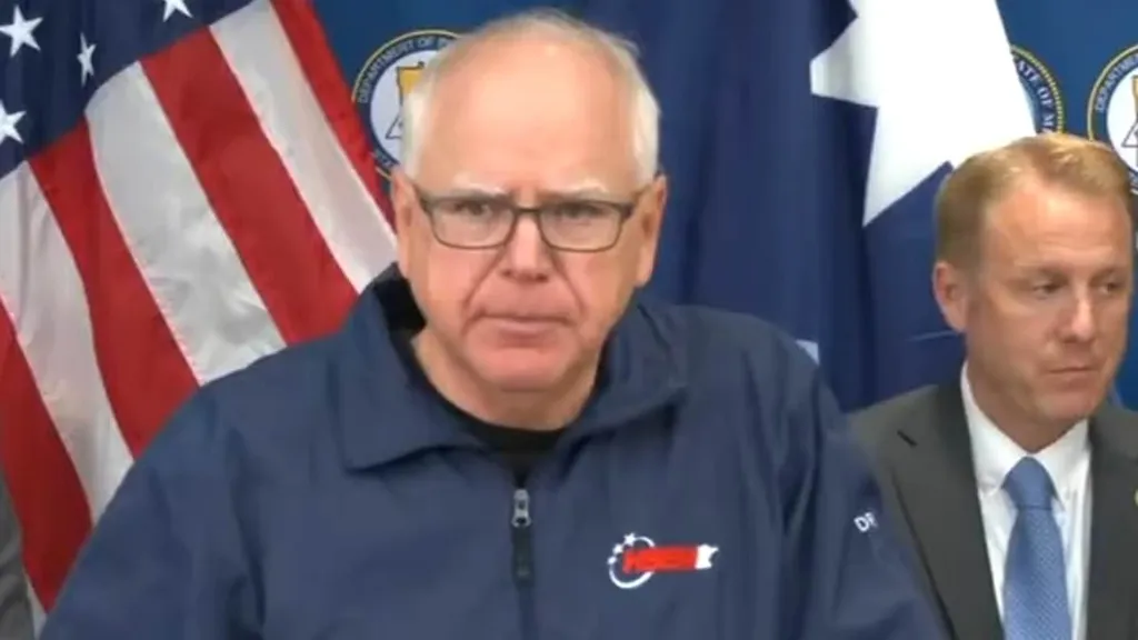 Ex-Minnesota Vikings player attacks Tim Walz on state senator killing