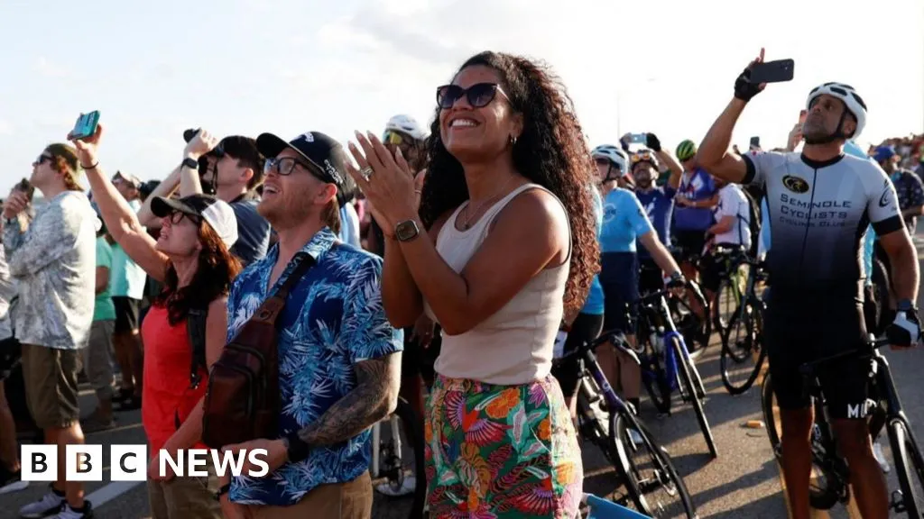 Artemis II: An emotional moment as the Moon mission blasts off
