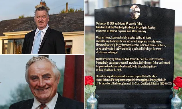 The late Liam Farrell's family are welcoming a belated breakthrough