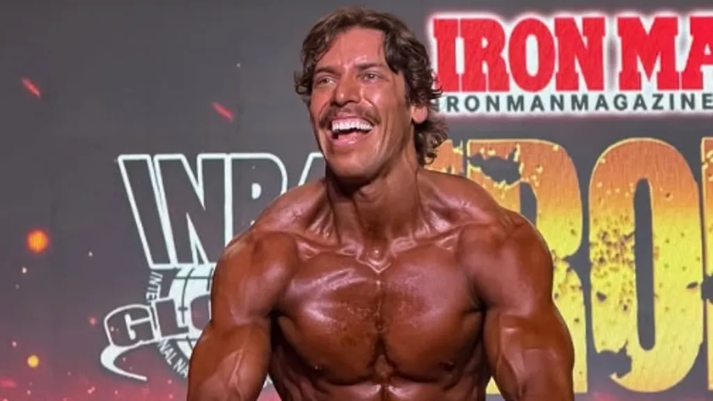 Arnold Schwarzenegger's love child son earns pro bodybuilder status