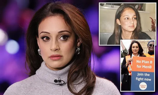 BBC presenter recalls how meningitis nearly killed her