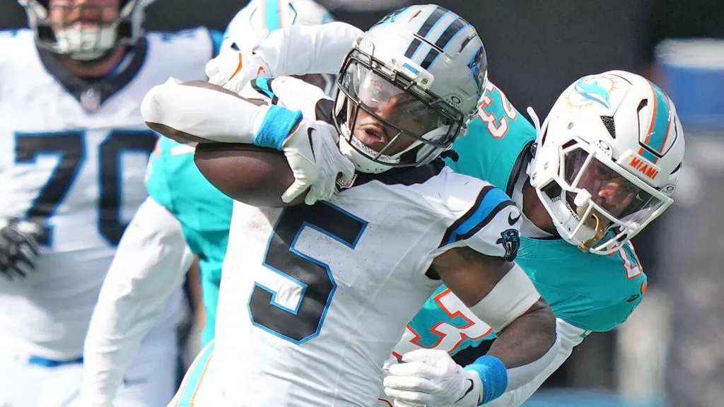 Cowboys coach Brian Schottenheimer said we will 'bring our seat belts' in response to Panthers' Rico Dowdle - CBS Sports