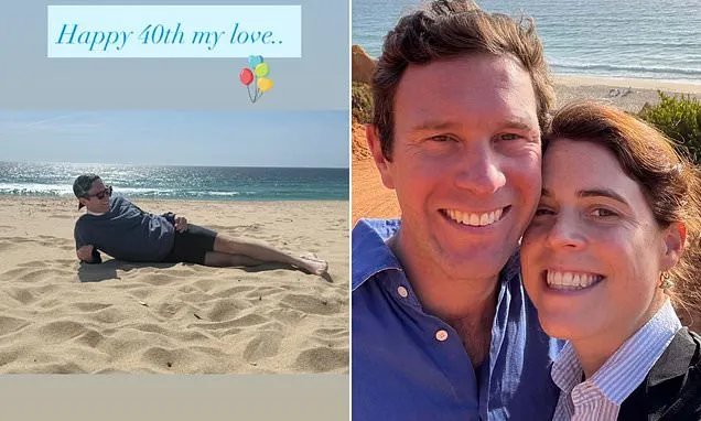 Eugenie shares happy family photos in first post since dad's arrest