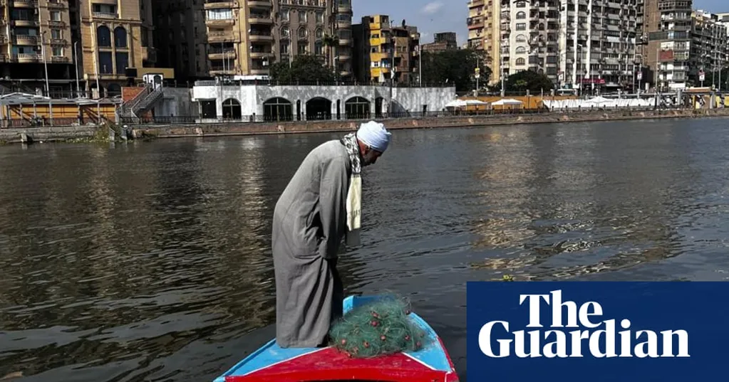 'The fish fled': Nile fisherman earning more from collecting plastic than fish