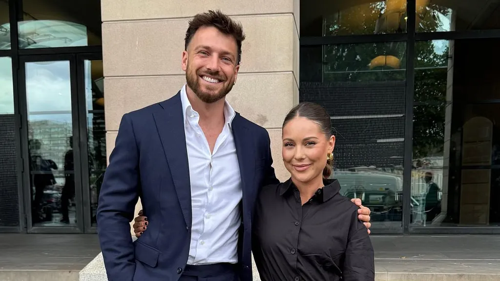 Sam Thompson supports sister Louise as they take to parliament