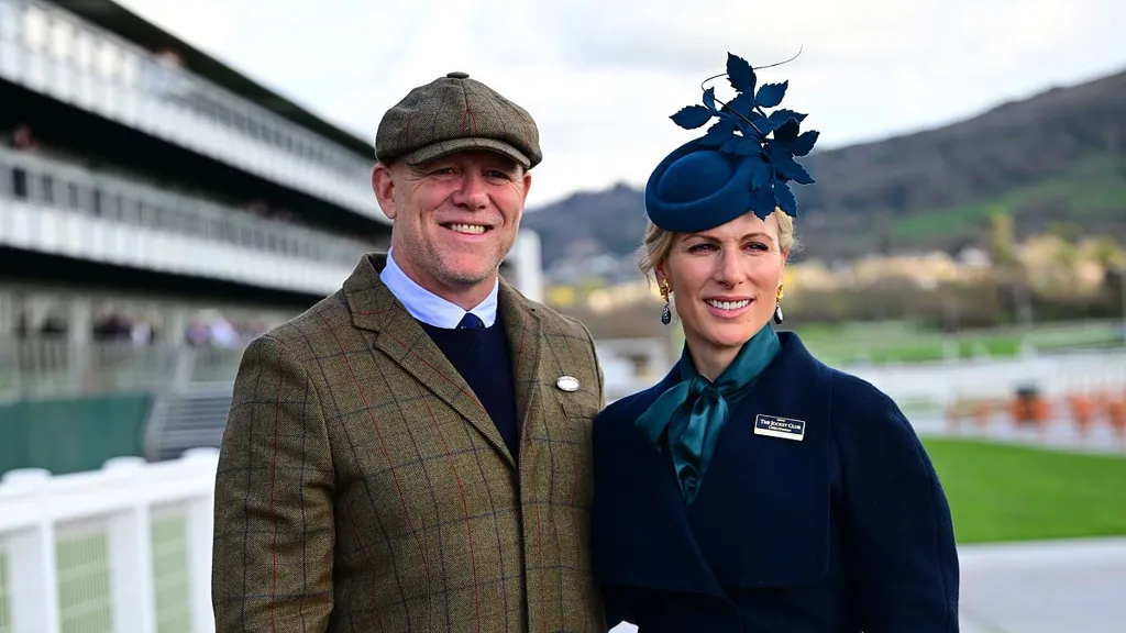 Zara Tindall turns heads in elegant skirt suit at Cheltenham Festival