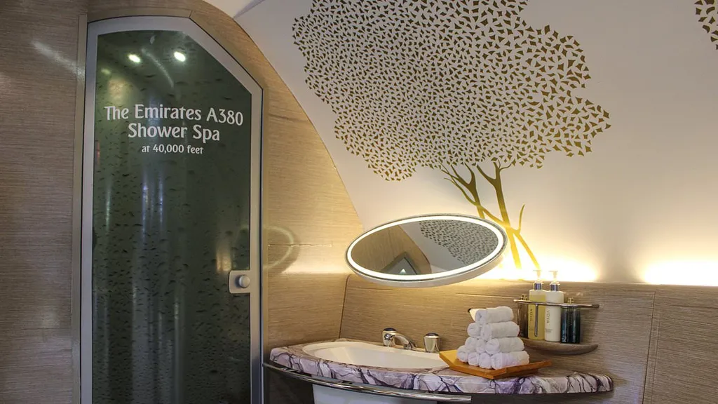 Emirates reveals plans for world's first en-suite bathrooms on planes
