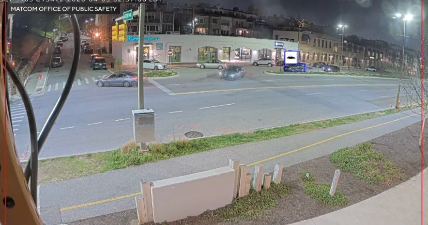 Chaotic moments before deadly Baltimore shooting captured on video