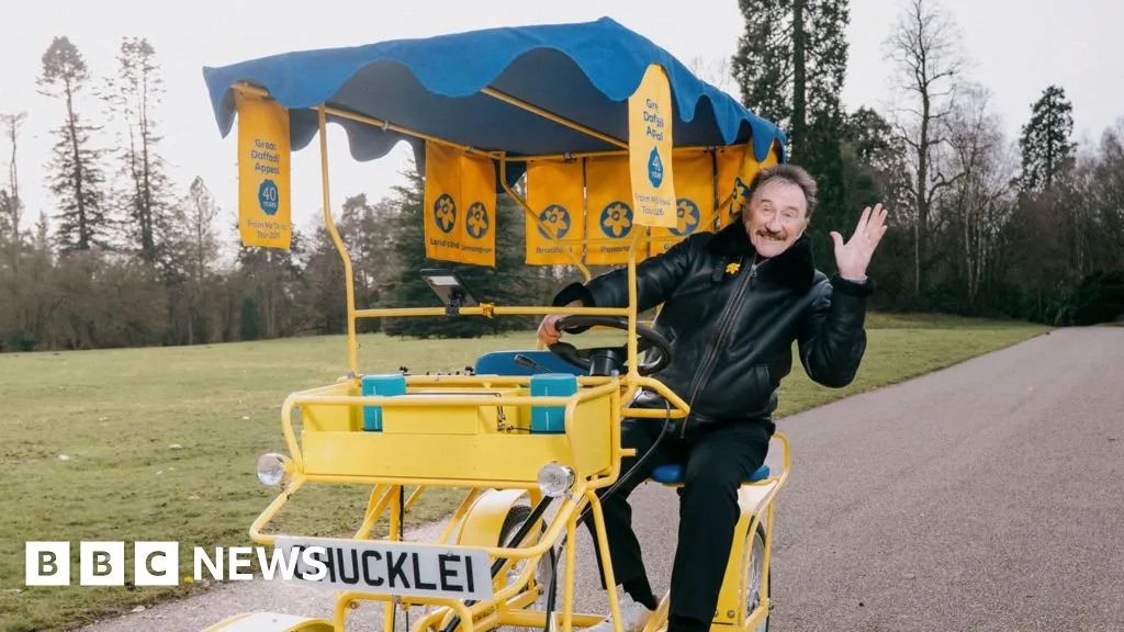 Chuckle Brother Paul Elliott to travel across UK for Marie Curie