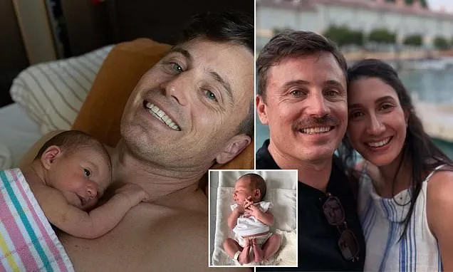 Sunrise's James Tobin announces birth of first child with wife Farrah