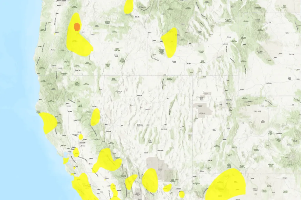 Thousands in California advised to stay inside