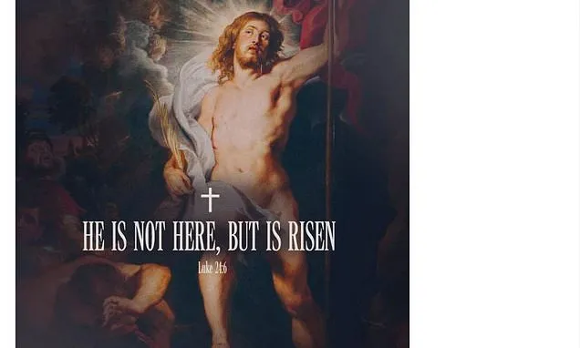 Trump administration agencies post Easter messages celebrating...