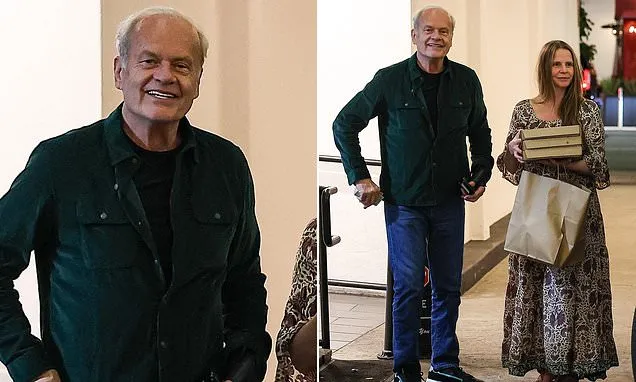 Kelsey Grammer, 71, makes rare sighting with wife Kayte Walsh, 47