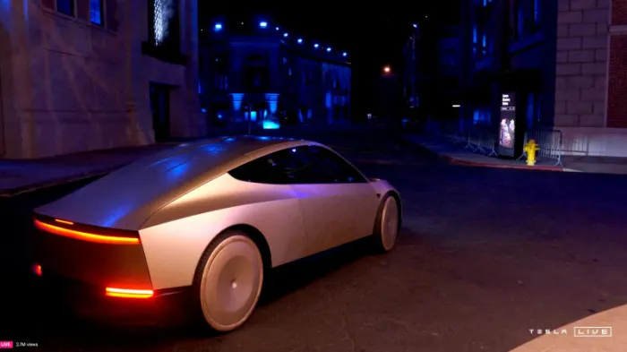 Musk shows tesla Cybercab