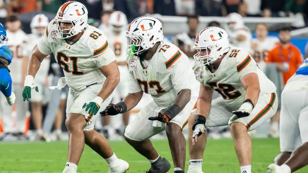 Miami, Indiana homegrown offensive lines power CFP National Championship runs - CBS Sports