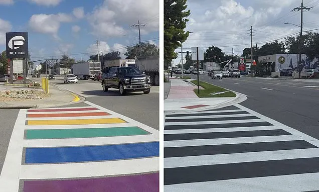 Orlando officials denounce removal of rainbow crosswalk near Pulse...