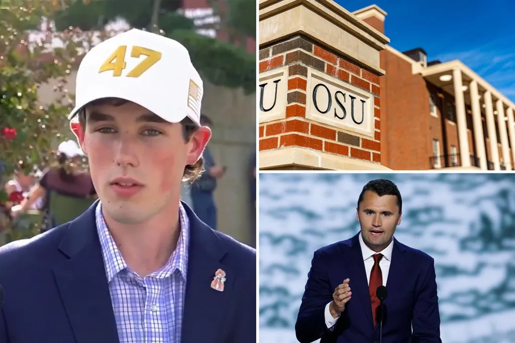 Oklahoma student says 'threat' after Charlie Kirk tribute won't...