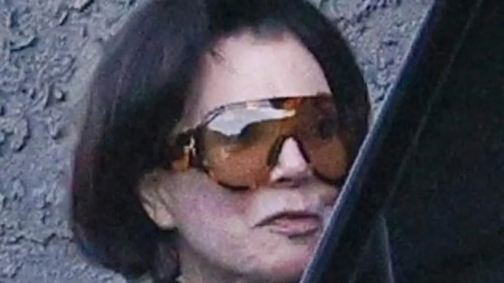 Kris Jenner shows off her VERY taut visage during trip to an LA spa