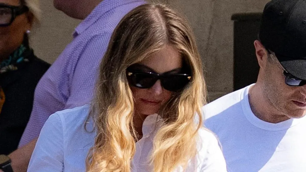 Sydney Sweeney leaving Bezos wedding after Tom Brady romance buzz