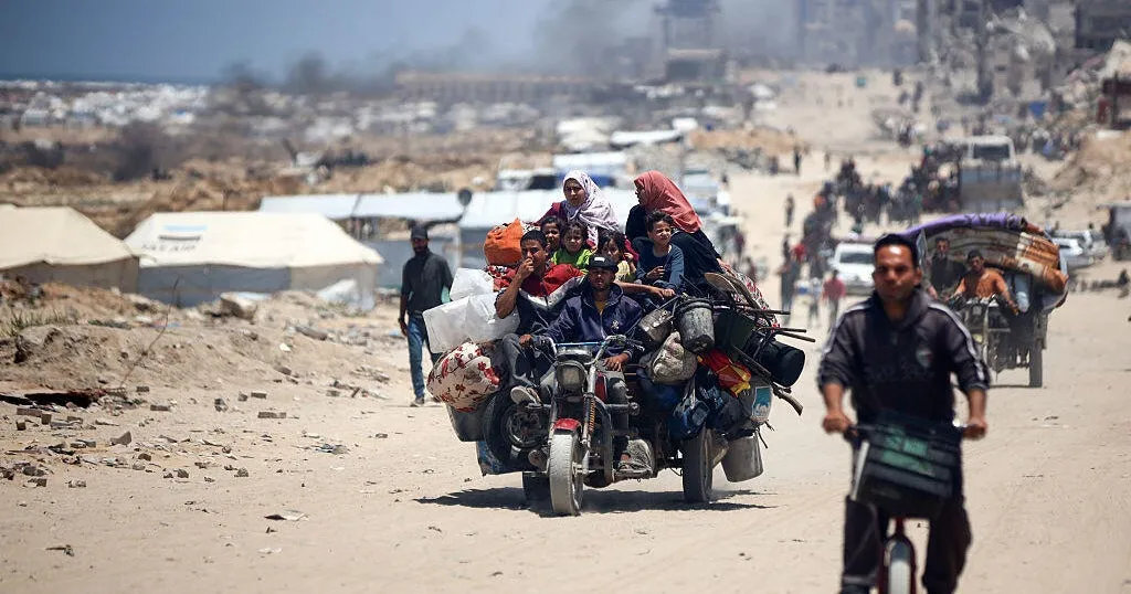 Aid trucks going into Gaza are a 