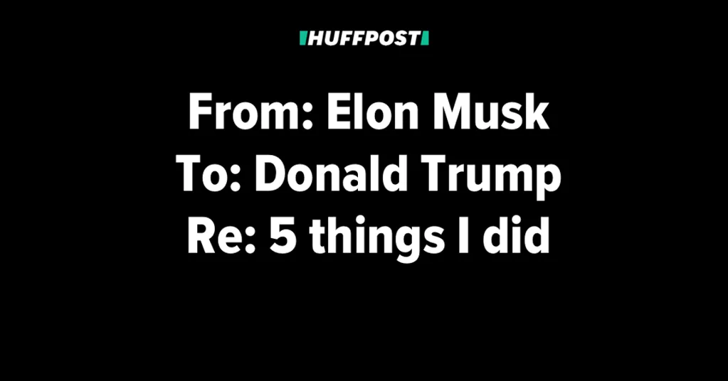 5 Things Elon Musk Can Tell His Manager He Accomplished As A Federal Employee