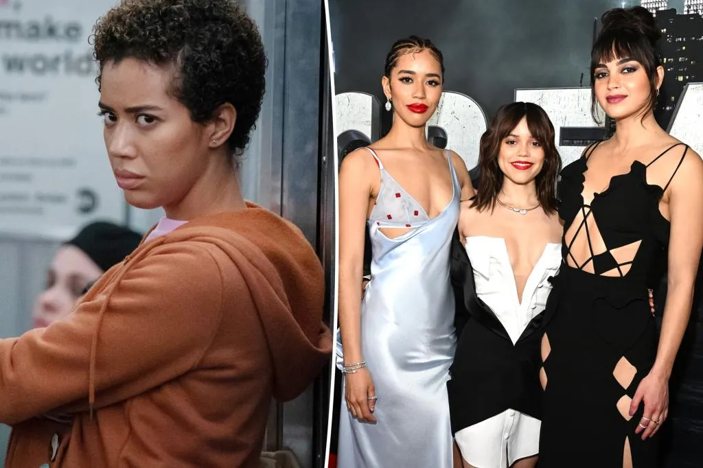 'Scream 7' star Jasmin Savoy Brown reacts to Jenna Ortega,...