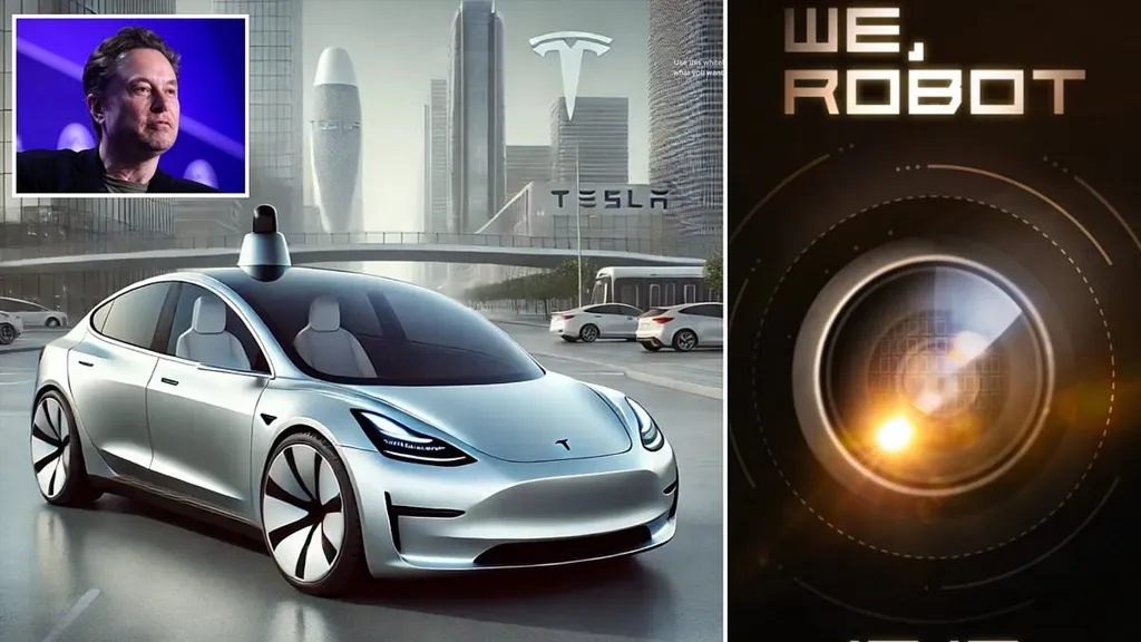 Is THIS how Robotaxi will look? Tesla set to reveal bizarre new car