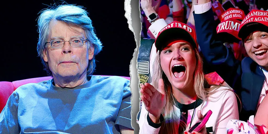 Stephen King predicts Trump supporters will deny voting for him in the coming decades