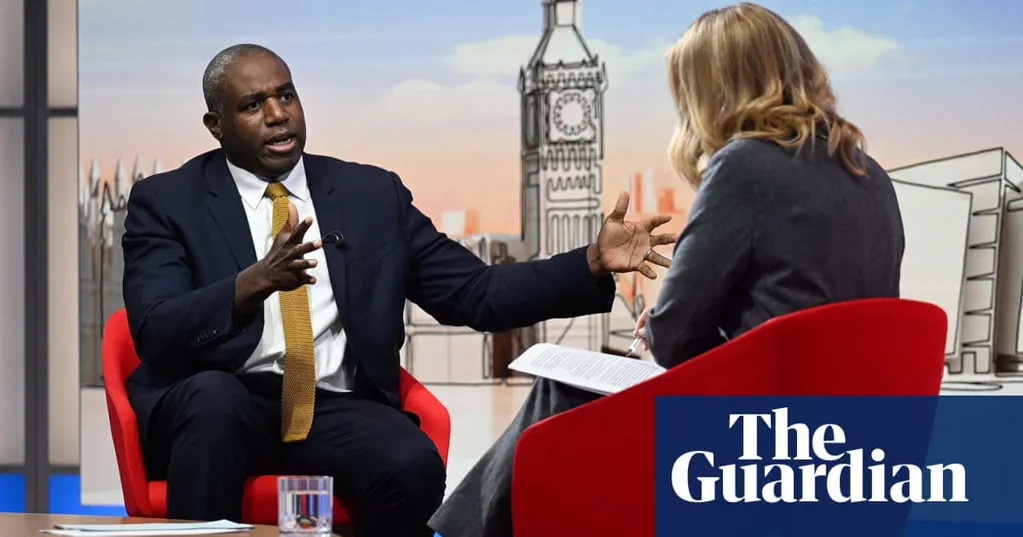 Lammy hints at U-turn to allow Palestinian scholars to bring children to UK