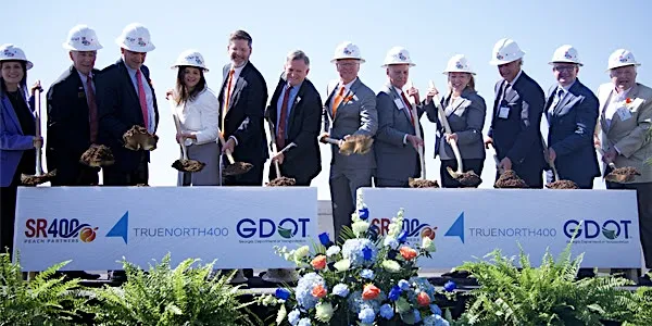 State breaks ground on GA 400 Express Lanes Project - Now Georgia