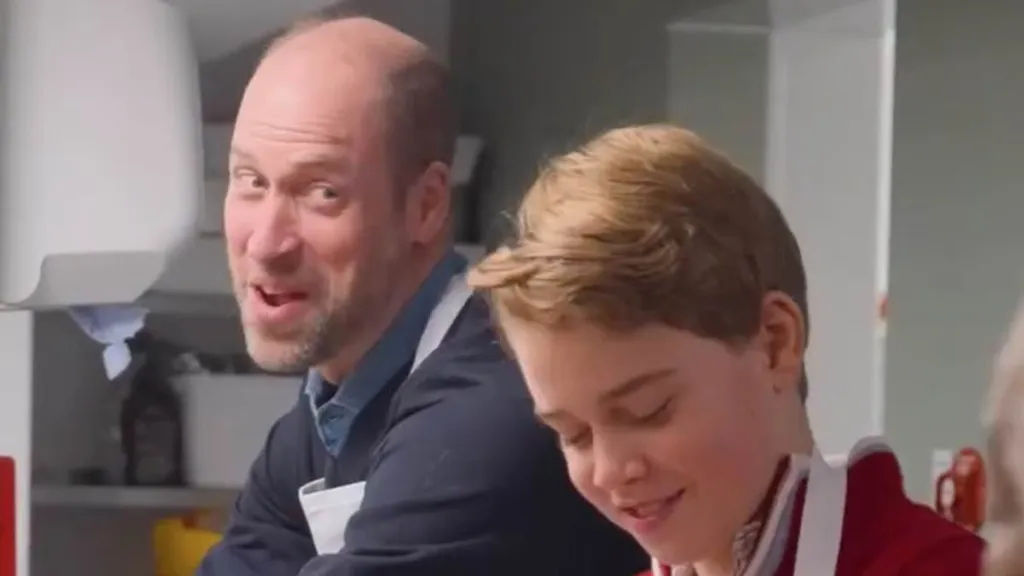 Royal fans spot touching gesture for Princes at homeless shelter visit