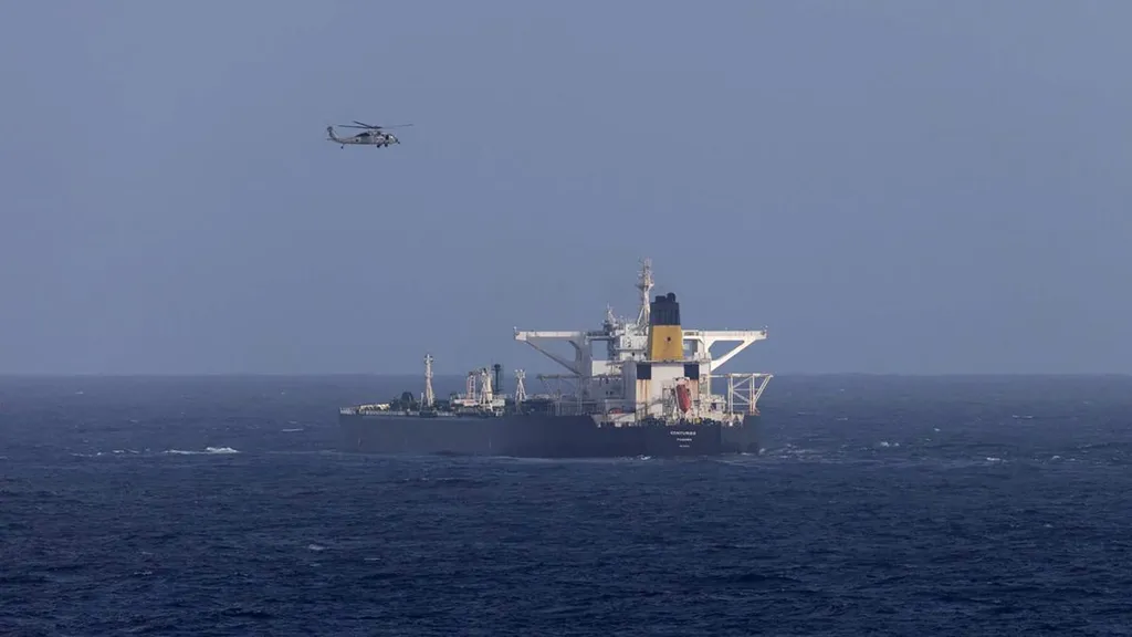 US pursuing third oil tanker near Venezuela, reports say