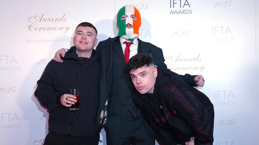 Irish rap group Kneecap call fans to turn up at court to offer support