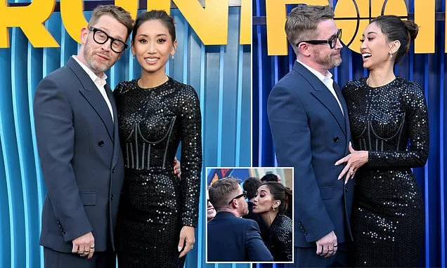Macaulay Culkin and Brenda Song can't keep their hands off each other