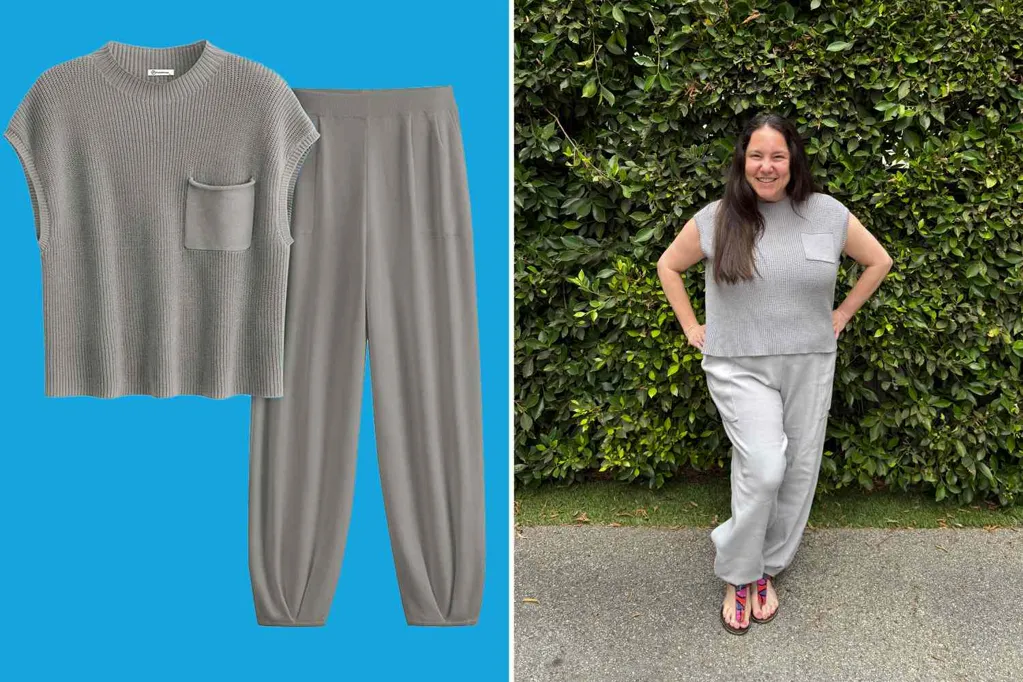 I'm a 5-Foot Shopping Writer, and This Under-$50 Matching Set Fits My Petite Frame Perfectly  --  No Hemming Needed