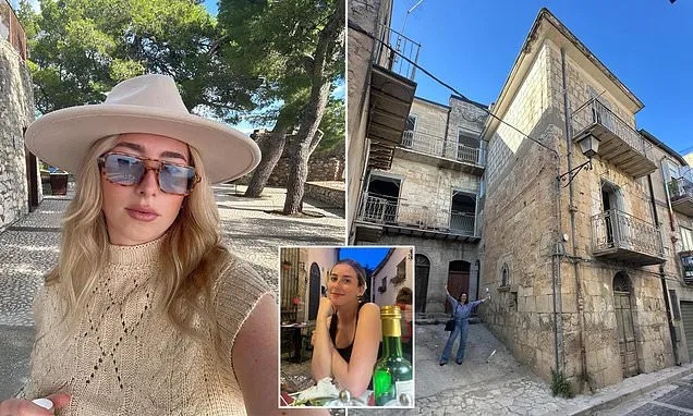 I left LA behind to buy a 17-room mansion in Italy for just $32,000