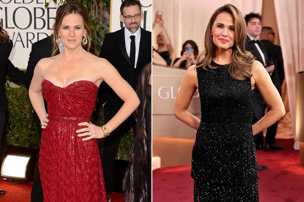 Jennifer Garner Returns to the Golden Globes for First Time in 13 Years in Glittering Gown and the Same Glowing Skin