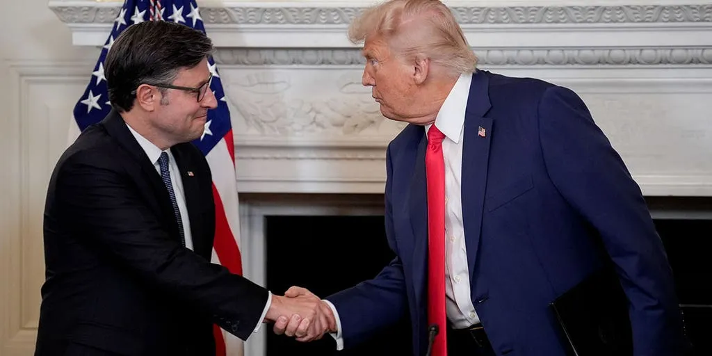 Speaker Johnson touts Trump's agenda as crucial blueprint ahead of midterms: 'On the ballot'