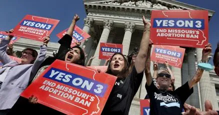 Missouri voters deciding whether to legalize abortion in a state with a near-total ban