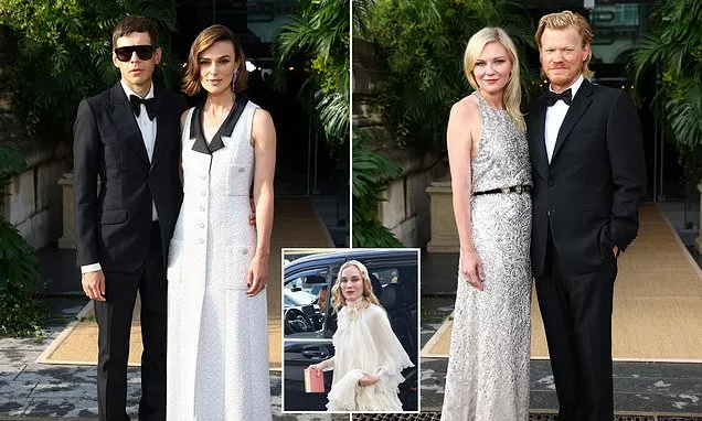 Keira Knightley oozes Parisian chic in a tweed gown at Louvre gala