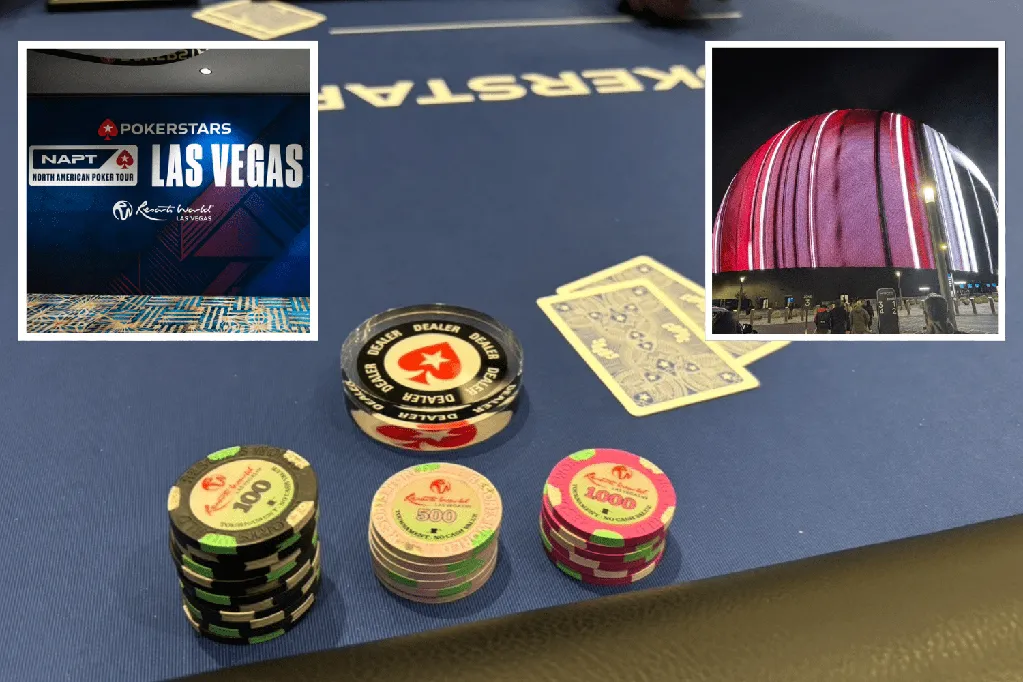 I played in Poker tournament in Las Vegas with Barca hero and Super Bowl winner