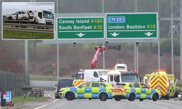 Three police officers and two paramedics injured after hit by van