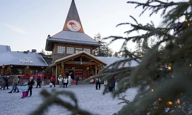 As tourists discover Finland's Santa Claus Village, some locals...