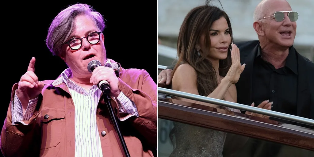 Rosie O'Donnell unleashes scathing criticism of Jeff Bezos and Lauren Sánchez's 'gross excess' wedding